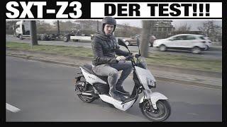 SXT-Z3 die TESTFAHRT! Eroller mit 45km/h & 2.500W Motorleistung, Test, Anleitung, Review (DER-GER)