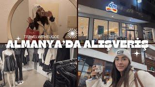 Almanya’da alışveriş  | kozmetik-market-kıyafet | yolculuk öncesi hazırlık ️ Almanya Vlog 