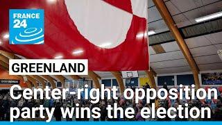 Greenland: Center-right opposition party wins the election • FRANCE 24 English