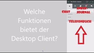 IKARUS Coligo Desktop - Funktionen der Telefon Cloud