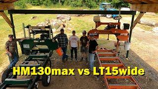 Woodland Mills vs Woodmizer sawmill comparison