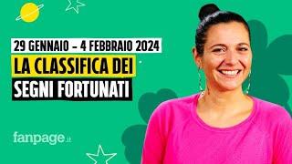 Oroscopo, la classifica dei segni più fortunati della settimana dal 29 gennaio al 4 febbraio 2024