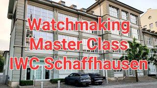 Backstage Vlog: Livestream Vorbereitung ️ IWC Schaffhausen ⌚️ Watchmaking Master Class 