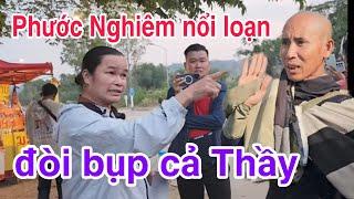 GÂY CẤN Phước Nghiêm nổi loạn quát tháo bịt miệng sư Minh Tuệ mới nhất