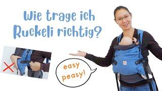 Ruckeli Fullbuckle Babytrage - Was du wissen sollst