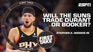 Is it Durant or Booker? Stephen A. says the Suns don't need BOTH of them!  | First Take
