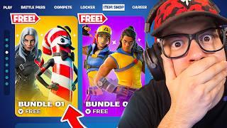 7 *FREE* SKINS in FORTNITE!