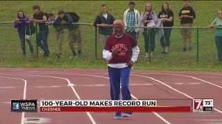 100-year-old woman shatters 100 meter dash record in Chesnee