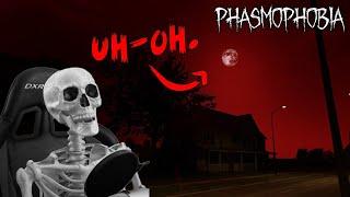I accidentally manifested a Blood Moon! | Phasmophobia
