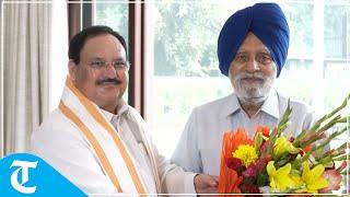 Former Punjab Assembly Speaker Charanjit Singh Atwal joins BJP