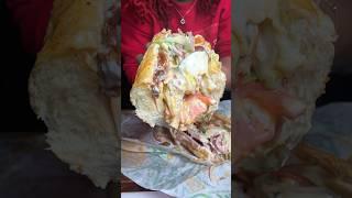 Loaded Subway Sub  #mukbang