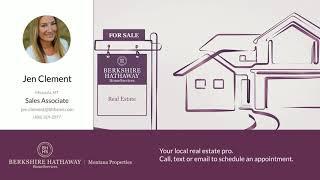 Jen Clement Real Estate Broker with Berkshire Hathaway HomeServices Montana Properties