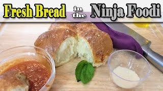 Fresh Baked Cheese Filled Dinner Rolls in the Ninja Foodi