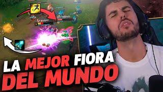 ¡NUNCA he visto A NADIE JUGAR ASI a FIORA! ¿Es LA MEJOR DEL MUNDO? | Werlyb