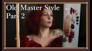 Portrait Painting Tutorial | Keeping it Classical (part 2) - Real Time