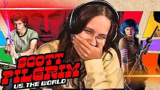 Scott Pilgrim VS The World (2010) must be the weirdest movie  MOVIE REACTION - FIRST TIME WATCHING!