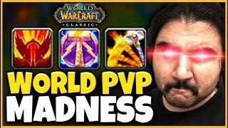 #1 CLASSIC RET PALADIN 1V3 OUTPLAYS HORDE (WORLD PVP & MORE) - Classic WoW