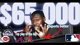 HOW DPATT MADE $65,000 OFF SPORTS BETTING | DAY IN THE LIFE. (EPISODE 9) Atlanta Braves