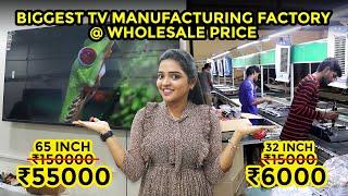 Biggest Tv Manufacturing Factory @ Chennai