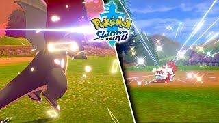 Shiny Pokemon ONLY Badge Challenge in Pokemon Sword! Day 1 / Shiny Zigzagoon & Rookidee Hunt