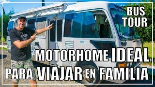  El MEJOR MOTORHOME para VIAJAR en FAMILIA  BUS TOUR TOYOTA COASTER ⭐⭐⭐⭐⭐