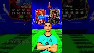 (Ronaldo  Messi)  FIFA 24 Card Challenges #shorts