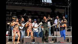 Seun Kuti & Egypt 80 perform at celebrate Brooklyn, Lena Horne Bandshell Prospect Park NYC 07/13/24