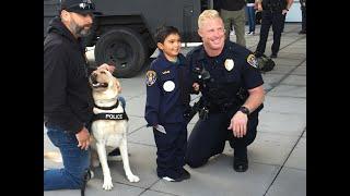 SDPD Makes Boy's Wish Come True