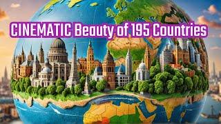 "CINEMATIC WONDERS | Discovering the Beauty of 195 Countries Around the World in 2024"