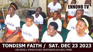 OKUSINZA KWOLOMUKAGA NGA 23RD DEC 2023   TONDISM FAITH #trending #viral #goodvibes #bobiwine