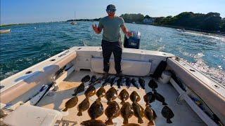 Fluke Fishing At The Nantucket Shoals! Easy Limit