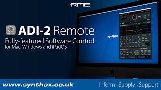 RME ADI-2 Series Remote Software Tutorial (Mac/Windows)