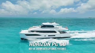 Captain Steve Inspects the Horizon Power Catamaran PC68 Model