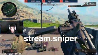 my Stream Sniper Raged after i dropped 18 kills - Cod Blackout Solos