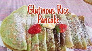 Glutinous Rice Recipe / Pancake Glutinous Rice With Coconut Milk /Evangeline Ruffiner