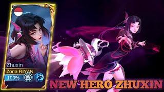 REVIEW HERO BARU ZHUXIN  || GAMEPLAY & BUILD ZHUXIN - MOBILE LEGENDS