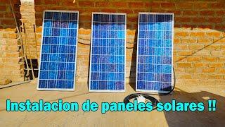 Como instalar paneles solares, batería y controlador de carga