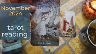 Tarot reading for November 2024 #tarotreader