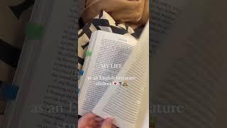 English major vlog #englishmajor #booktube #englishliterature #college #studentlife #lightacademia