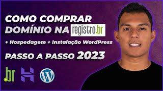 Como Comprar Domínio na Registro.BR + Hospedagem + Instalação Wordpress 2023