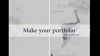 How to make a portfolio-Photoshop_architecture-Students