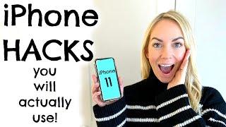 iPHONE HACKS YOU WILL ACTUALLY USE!  EMILY NORRIS