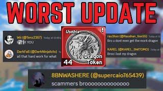 WORST UPDATE in Blox Fruits!! | They SCAMMED us!