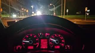 Audi S4 B5 POV Night Drive Red Alert Experience the Thrill