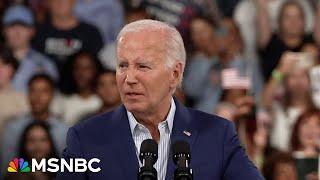 Nicolle Wallace presses House Democrat on President Biden’s debate performance