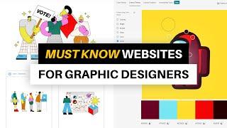 5 Websites with (Free) Resources for Graphic Designers - Must Know!