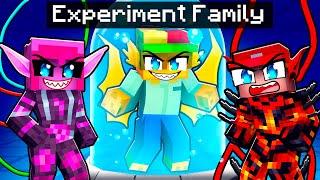 Having an EXPERIMENT FAMILY in Minecraft!