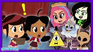 Chibi Disney Villains Unite | Proud Family x Ghost and Molly McGee | Chibiverse |@disneychannel