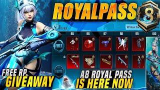 A8 Royal Pass Is Here | Free Maxed Out Free Upgraded SLR Skin | Free RP Giveaway | PUBGM