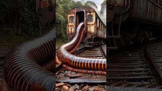 Nature Exploration | Travel Discovered | Abandoned Train #shorts #trending #ai